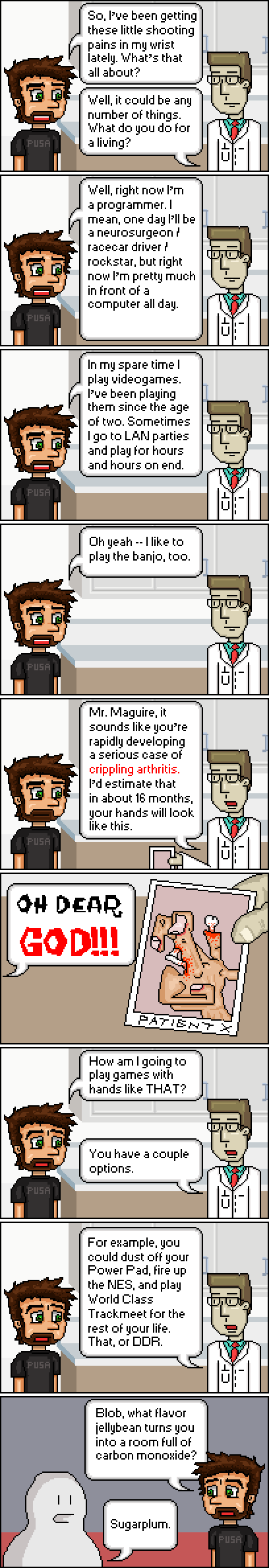 Hypercombofinish Comic #8 by Chris Maguire 